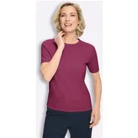 Sieh an! Strickpullover Kurzarm-Pullover Kurzarm Jersey