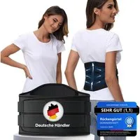 DONNERKRAFT Bauch- und Rückenstützgürtel Rückenstützgürtel & Bauchbandage für Herren und Damen