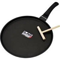 Kopf Crêpepfanne Marra, Aluminiumguss, 28 cm, ILAG Beschichtung, inkl. Teigverteiler