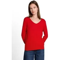 TOM TAILOR V-Ausschnitt-Pullover Regular mit V-Ausschnitt