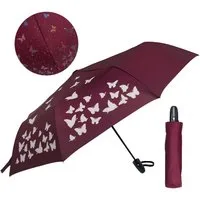 Esun Taschenregenschirm Regenschirm, Umbrella Schirm mit Farbwechsel Regen Taschenschirm, Sonnenschirm, Schirm Klein, Taschenschirm Faltbar