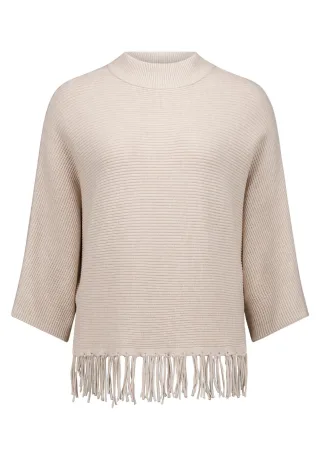 betty barclay - so cosy - - Strickpullover light beige melange - Gr. - 40