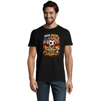 Blondie & Brownie T-Shirt UrbanGoal WM26 Streetwear Herren Tee (Einzelprodukt, Einzelartikel) WM 2026 USA Herren T-Shirt Fußball Deutschland Fan Streetwear Look