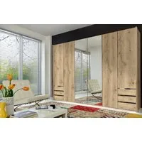 Wimex Kleiderschrank Level by fresh to go mit Spiegeltüren und Schubladen