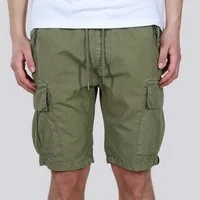 Alpha Industries Shorts Freizeithose Ripstop Jogger kurz olivegrün Herren