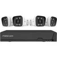 FN9108E B4 2T, Set schwarz, 8 Kanal Netzwerk-Videorekorder FN9108E, 4x V5EP Überwachungskamera
