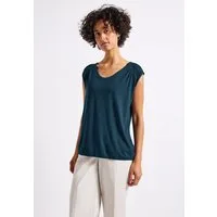 STREET ONE Tanktop aus Jersey in Unifarbe