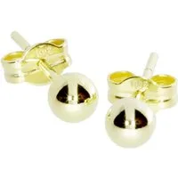OSTSEE-SCHMUCK Paar Ohrstecker Ostsee-Schmuck Ohrstecker Kugel 4 mm Ohrstecker Kugel 4 mm (2-tlg)