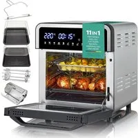 Heinrich´s Heißluftfritteuse, 1700,00 W, Air-Fryer,Fritteuse,Heissluftgarer,Luftfritteuse,11 Programme