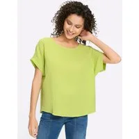 heine Klassische Bluse Bluse Kurzarm
