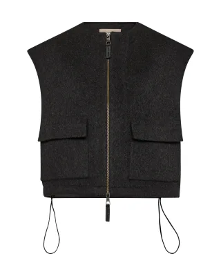 MOS MOSH - MMElise Loisa Wool Vest - Gr. - S