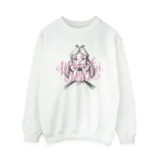 Disney - "Alice In Wonderland In A World Of My Own" Sweatshirt für Damen (Weiß)