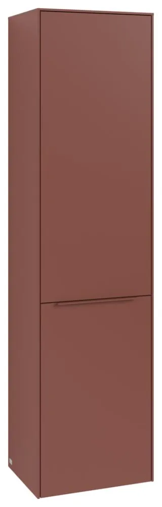Villeroy & Boch HS Subway 3.0 C59302 450x1710x362mm 1trg. 1 Wäscheklappe A:re Wine Red C59302AH