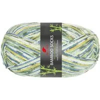 Pro Lana BAMBOO SOCKS color Häkelwolle, 400 m (seidenweiche und vegane 4-fach Sockenwolle), 100 g