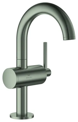 GROHE Einhand-Waschtischbatterie Atrio 24363 M-Size satin steel, 24363MS0 24363MS0