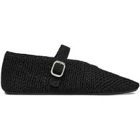 Badura Badura Damen-Ballerinas, Schwarz Ballerina