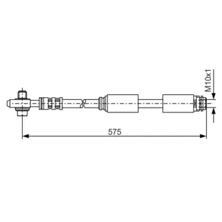 Bosch Bremsschlauch vorne Audi A3 Tt VW New