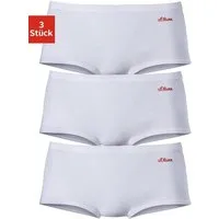 s.Oliver Panty (3er-Pack) aus elastischer Baumwoll-Qualität