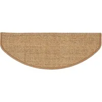OTTO home Stufenmatte Natur, halbrund, Höhe: 8 mm, 100% Sisal, große Farbauswahl, selbstklebend, auch als Set 15 Stück