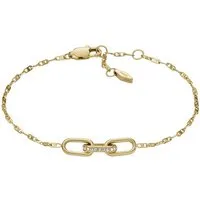 Fossil Armband Schmuck Geschenk Edelstahl Armschmuck HERITAGE D-LINK