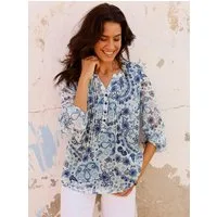 Witt Klassische Bluse Druckbluse Langarm