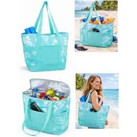 Rungassi Shopper XL Kühltasche Isoliertasche Thermotasche Picknicktasche 50cm 25 Liter