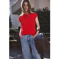STREET ONE STUDIO T-Shirt aus Baumwolle mit Stretchante