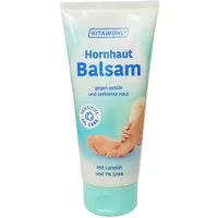 Stolz GmbH Hornhautbalsam HORNHAUT BALSAM 100ml mit Lanolin und 7% Urea Hornhautentfernung 55, Fußcreme Fußpflege Creme