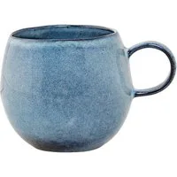 Bloomingville Becher Bloomingville Sandrine Blue Becher Steingut (1 Becher), Steingut
