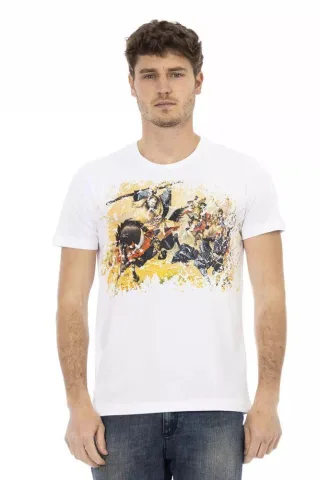 Grafisches T-Shirt im lässigen Stil