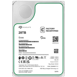Seagate Exos 28TB | st28000nm000c-rec. | rezertifiziert - 24/7