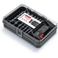 Kistenberg Aufbewahrungsbox KBBT, Batterie-Organizer mit Batterietester Batteriebox