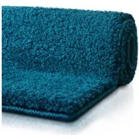 Karat Badematte Bari Hazy, Rechteckig, In verschiedenen Farben & Größen erhältlich, Höhe 30 mm, Weicher & dichter Flor, Polyester, Mikrofaser, Rechteckig, besonders weich durch Mikrofaser