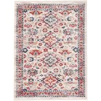 carpetfine Teppich Phoenix, rechteckig, Höhe: 6 mm, Vintage Orient Look, mit Fransen, Wohnzimmer