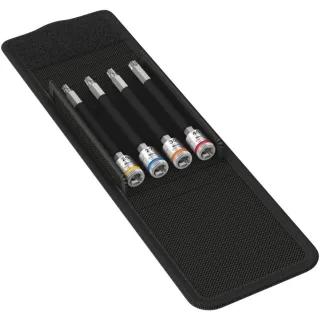 Wera 8767 A TORX HF 1 Zyklop Bitnuss-Satz TORX, mit 1/4"-Antrieb, mit Haltefunktion, 4-teilig - 05003375001