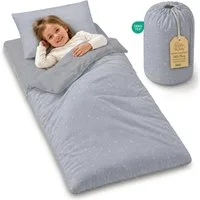 Totsy Baby Kinderschlafsack mit Kissen & Reißverschluss für Baby 3-7 Jahre Indoor