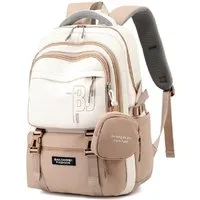 LIANNA Schulrucksack Wasserdichter Schulrucksack mit Geldbörse, für Jungen & Mädchen (Set, 1-tlg., Wasserdichter Schulrucksack mit Geldbörse, für Jungen & Mädchen)