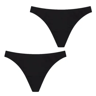 2er-Pack Damen Micromodal Strings Q105