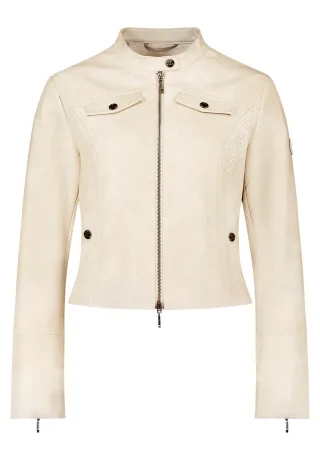 AMBER & JUNE - Casual-Jacke beige - Gr. - 38