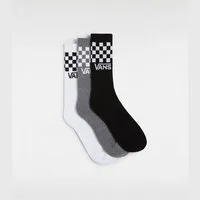 Vans Socken CLASSIC CHECK CREW (3-Paar) Dreierpack, mit elastischer Passform