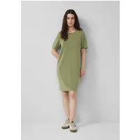 s.Oliver Midikleid Kleid Scuba-Kleid mit Biese