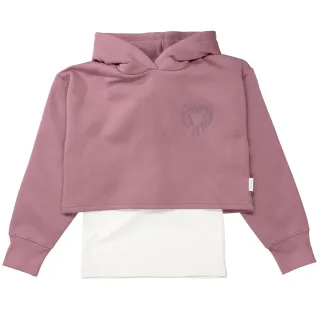 STACCATO - Md.-Hoodie, 2in1 rosewood - Gr. - 164