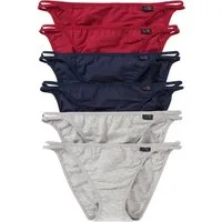 bonprix Tangaslip (Packung, 6-St) mit doppelten Seitenbändern, bequeme Passform, im 6er-Pack