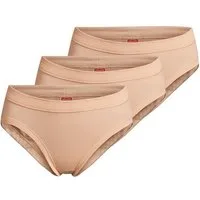 conta Hüftslip 3er Pack Feinripp (Spar-Set, 3-St) Hüftslip - Blickdicht - Komfortabler Weichbund, Perfekte Passform