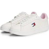 Tommy Jeans ARCHIVE '98 VALENTINES Plateausneaker Freizeitschuh, Halbschuh, Schnürschuh mit Herzchen-Anhänger