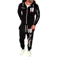 RMK Jogginganzug Herren Trainingsanzug Sportanzug Fitness Jogger Fußball, bestehend aus Hose und Jacke, mit Kapuze