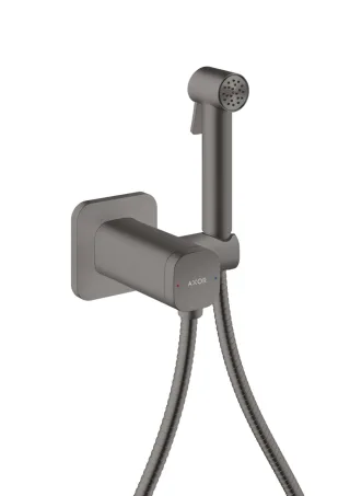 Hansgrohe Bidette Handbr. Axor Bidette Showers Mischwasser softsq. m.Schlauch1250mm brushed black  29243340
