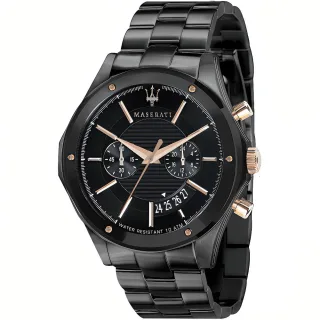 Maserati Circuito Herrenuhr R8873627001 mit schwarzem Zifferblatt