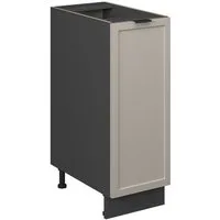 Vicco Apothekerschrank Fame-Line, GrauBeige/Anthrazit, 30 cm ohne Arbeitsplatte (1-St)