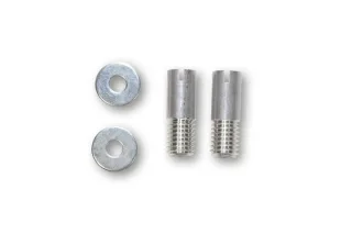 1 Paar Highsider Lenkeradapter für BMW R nine T / S 1000 R Originallenker, Aluminium, M12 auf M6